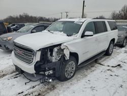 Salvage cars for sale at Hillsborough, NJ auction: 2018 GMC Yukon XL K1500 SLT