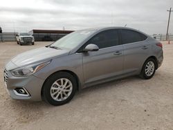 Salvage cars for sale at Andrews, TX auction: 2022 Hyundai Accent SE