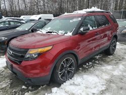 Ford Explorer salvage cars for sale: 2013 Ford Explorer Sport