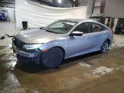 Salvage cars for sale at North Billerica, MA auction: 2018 Honda Civic LX