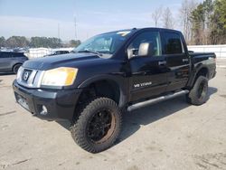 Salvage cars for sale at Dunn, NC auction: 2013 Nissan Titan S