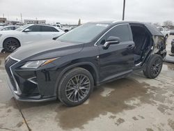 Salvage cars for sale at Grand Prairie, TX auction: 2017 Lexus RX 350 Base