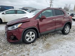 Salvage cars for sale at Wayland, MI auction: 2017 Chevrolet Trax 1LT