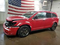 Salvage cars for sale from Copart Lyman, ME: 2012 Dodge Journey SE