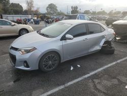 Salvage cars for sale at Van Nuys, CA auction: 2016 Toyota Corolla L