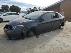 Salvage cars for sale from Copart Hayward, CA: 2015 Toyota Corolla L