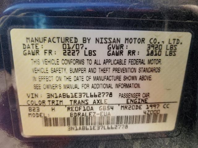 2007 Nissan Sentra 2.0