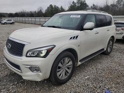 Vehiculos salvage en venta de Copart Memphis, TN: 2017 Infiniti QX80 Base