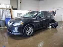 Salvage cars for sale at Elgin, IL auction: 2015 Nissan Rogue S