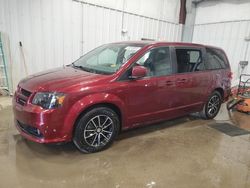 Salvage cars for sale at Franklin, WI auction: 2019 Dodge Grand Caravan GT