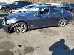 Salvage cars for sale at Exeter, RI auction: 2008 Infiniti G35