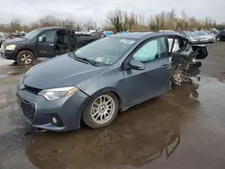 Salvage cars for sale at Woodburn, OR auction: 2014 Toyota Corolla L