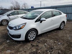 Salvage cars for sale at Chicago Heights, IL auction: 2016 KIA Rio LX