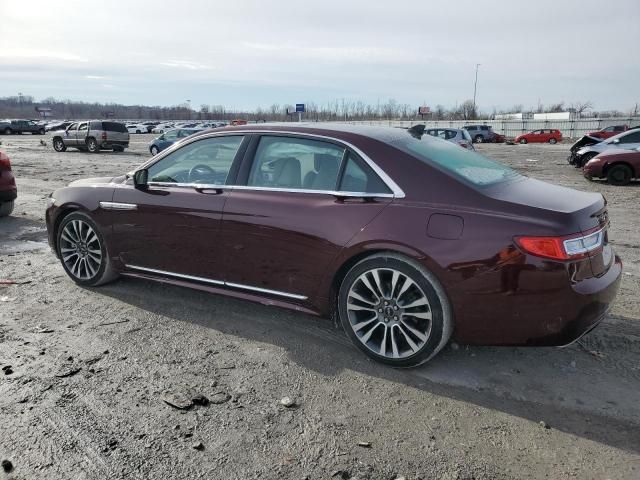 2019 Lincoln Continental Reserve