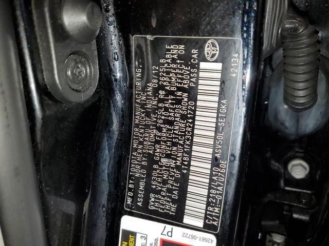 2012 Toyota Camry Base