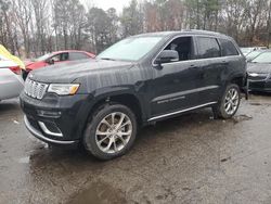 Salvage cars for sale at Austell, GA auction: 2021 Jeep Grand Cherokee Summit