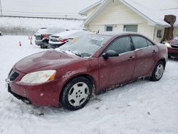 Salvage cars for sale at Northfield, OH auction: 2008 Pontiac G6 Value Leader