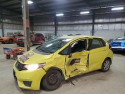 Salvage cars for sale at Des Moines, IA auction: 2016 Honda FIT LX