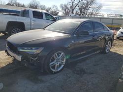 Salvage cars for sale at Wichita, KS auction: 2017 Audi A6 Premium