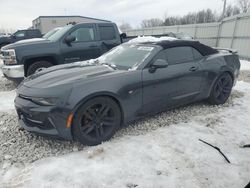 Salvage cars for sale at Wayland, MI auction: 2017 Chevrolet Camaro LT