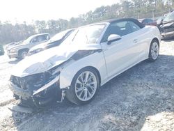 Salvage cars for sale at Ellenwood, GA auction: 2022 Audi A5 Premium 45