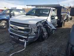 Salvage trucks for sale at Dyer, IN auction: 2021 Ford F350 Super Duty