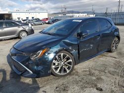 Salvage cars for sale at Sun Valley, CA auction: 2021 Toyota Corolla XSE