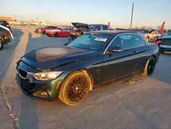 Salvage cars for sale at Grand Prairie, TX auction: 2016 BMW 428 I Sulev