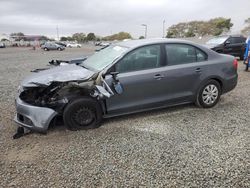 Salvage cars for sale at San Diego, CA auction: 2014 Volkswagen Jetta Base