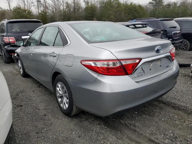 2016 Toyota Camry Hybrid