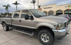 Ford F250 salvage cars for sale: 2002 Ford F250 Super Duty