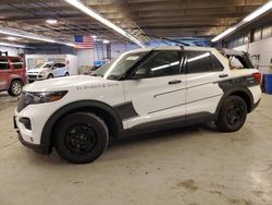 Salvage cars for sale at Wheeling, IL auction: 2021 Ford Explorer Police Interceptor