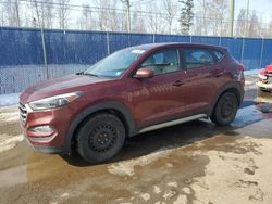 Salvage cars for sale at Moncton, NB auction: 2017 Hyundai Tucson SE