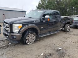 Salvage cars for sale from Copart Cleveland: 2015 Ford F350 Super Duty