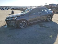 Salvage cars for sale at Grand Prairie, TX auction: 2014 Honda Accord Sport