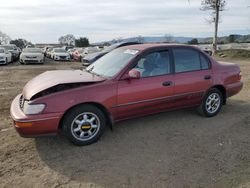 Salvage cars for sale at San Martin, CA auction: 1997 Toyota Corolla DX