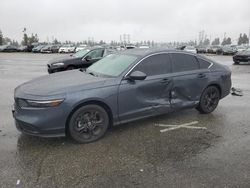 Salvage cars for sale from Copart Rancho Cucamonga, CA: 2024 Honda Accord LX