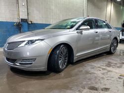 Salvage cars for sale at Woodhaven, MI auction: 2016 Lincoln MKZ