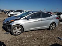 Salvage cars for sale at Houston, TX auction: 2013 Hyundai Elantra GLS