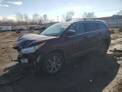 Toyota salvage cars for sale: 2017 Toyota Highlander SE