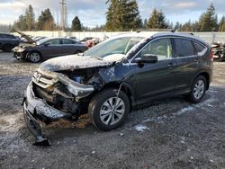 Salvage cars for sale at Graham, WA auction: 2013 Honda CR-V EXL