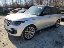 Land Rover salvage cars for sale: 2018 Land Rover Range Rover HSE