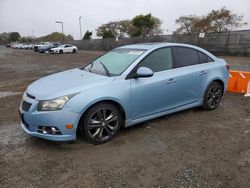 Chevrolet salvage cars for sale: 2012 Chevrolet Cruze LTZ