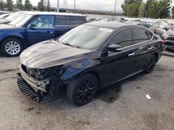 Salvage cars for sale at Rancho Cucamonga, CA auction: 2017 Nissan Sentra SR Turbo