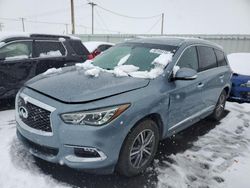 Salvage cars for sale at Magna, UT auction: 2017 Infiniti QX60