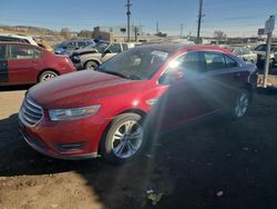 Salvage cars for sale at Colorado Springs, CO auction: 2015 Ford Taurus SEL