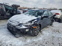 Honda salvage cars for sale: 2016 Honda Civic LX