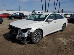 Salvage cars for sale at Van Nuys, CA auction: 2020 Honda Accord Hybrid