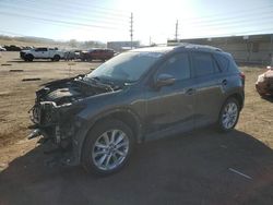 Salvage cars for sale at Colorado Springs, CO auction: 2015 Mazda CX-5 GT