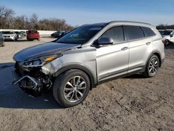 Salvage cars for sale at Oklahoma City, OK auction: 2017 Hyundai Santa FE SE